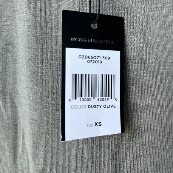 NWT BCBGMaxAzria tie dress long sleeve - Picture 8 of 8